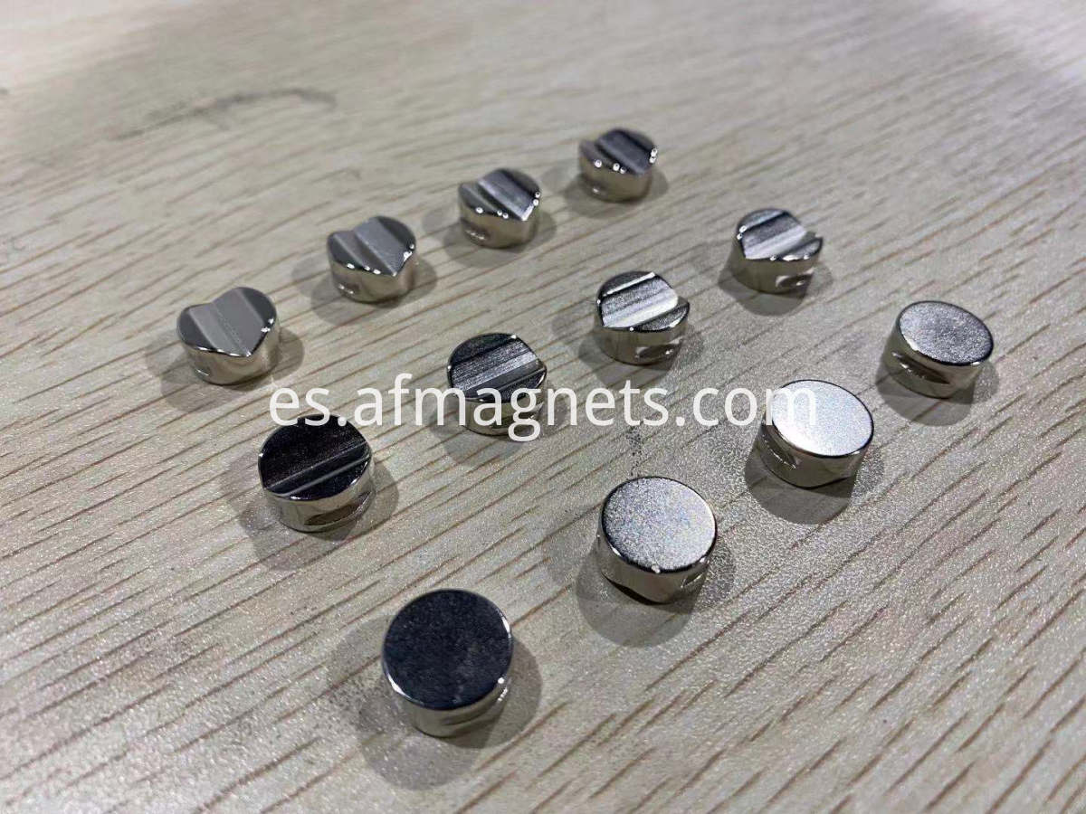 Imanes de neodimio con superficie ranurada Neodymium Magnets With Grooved Surface